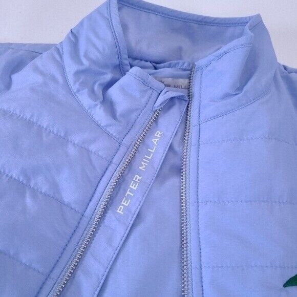 Peter Millar Lizzie Blue Golf Vest Size S Wade Hampton - Picture 8 of 10